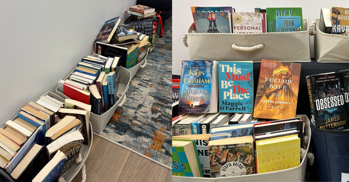 Matrix Applications Wraps Up Office Book Drive