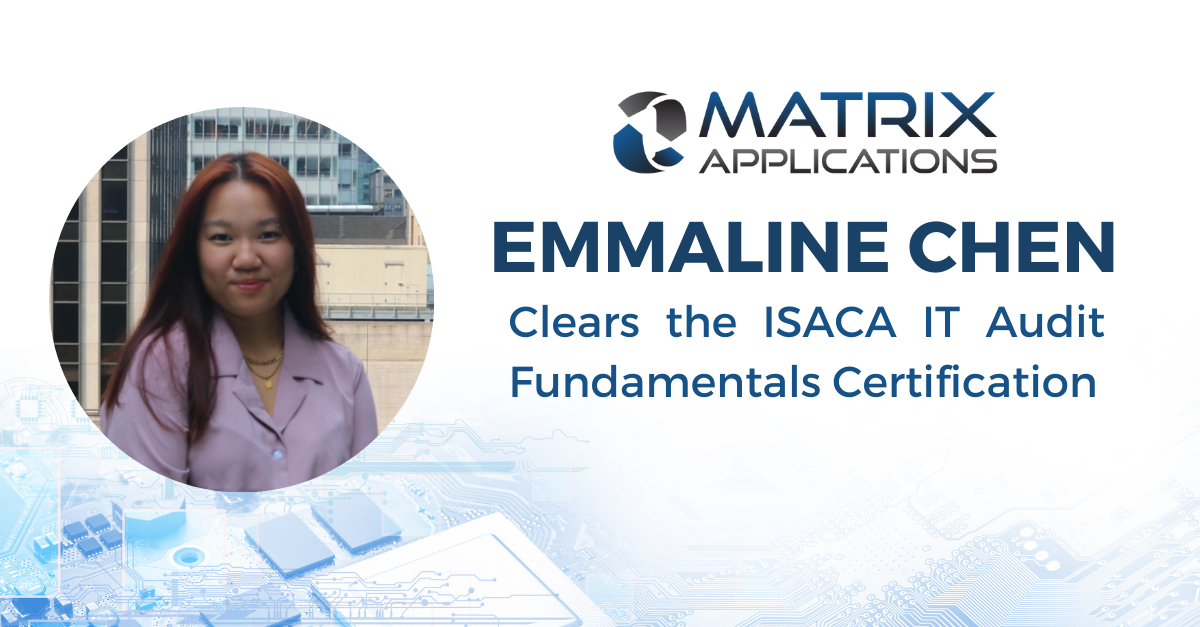 Emmaline Chen Clears the ISACA IT Audit Fundamentals Certification (2)
