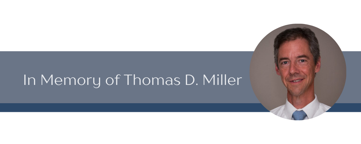 In Memory of Thomas D. Miller (Twitch Banner)