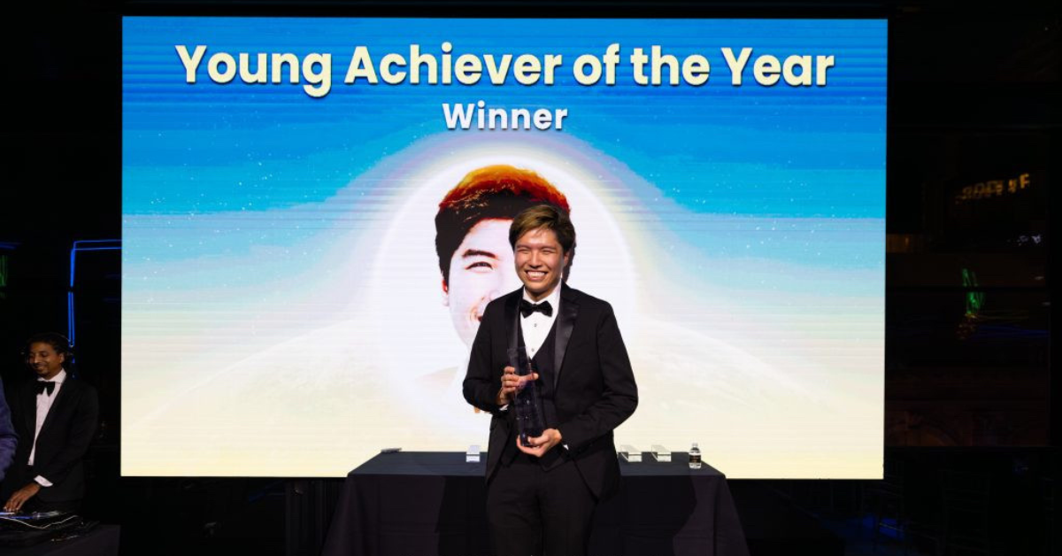 Victor Wong Wins Young Achiever of the Year at US FinTech Awards 2025